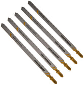 Dewalt DT2084-QZ Jigsaw Blade Bimetal/Sandwich, up to 4.72" (5 piece)